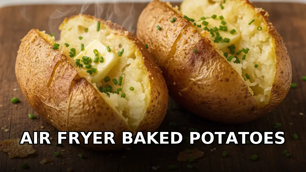 Air Fryer "Baked" Potatoes