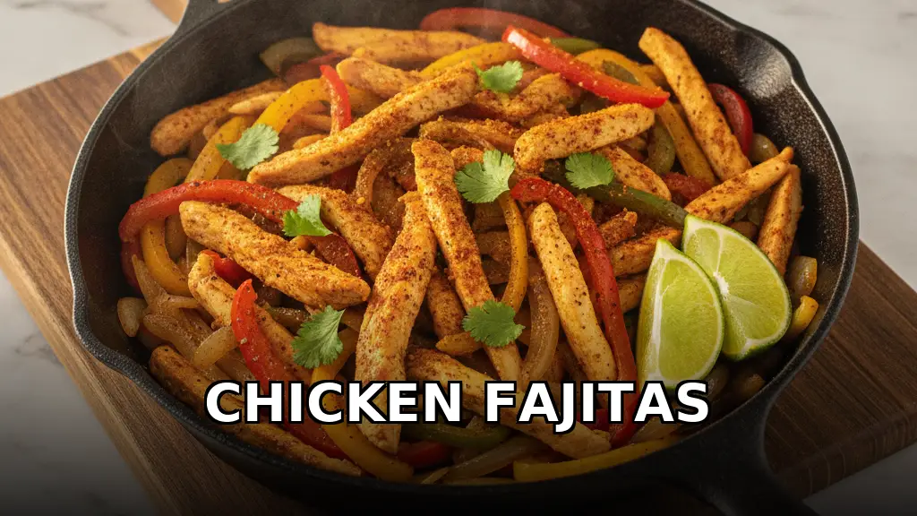 One-Pan Chicken Fajitas